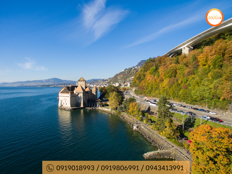 Château de Chillon là kho tàng lịch sử - Du lịch 360Go